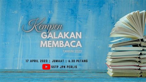 🔴 Live Kempen Galakan Membaca Tahun 2023 Youtube