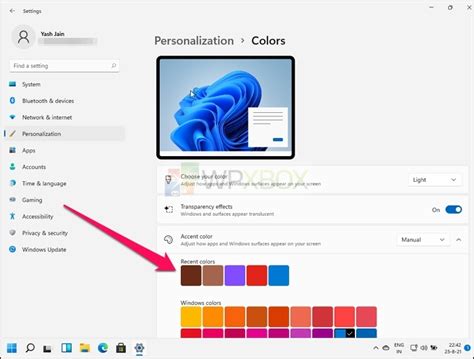 Guide How To Clear Recent Colors History In Windows