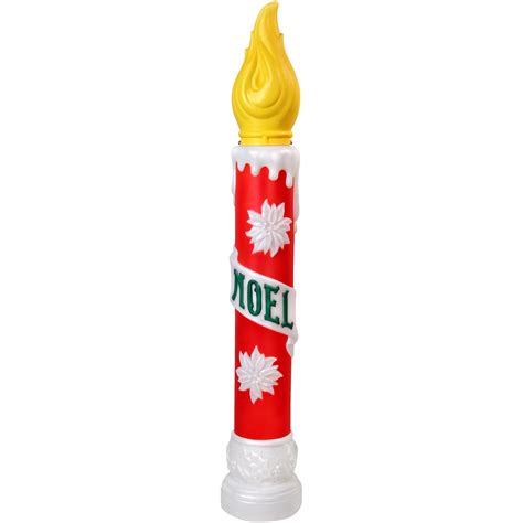 40" Noel Candle Blow Mold - Walmart.com