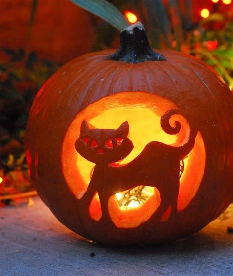 Cat Pumpkin Carving Ideas
