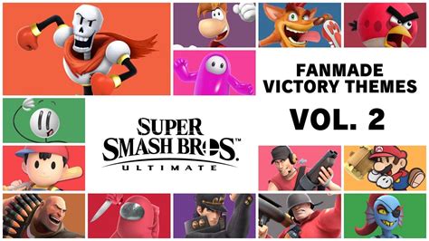 Fanmade Victory Themes Vol 2 Super Smash Bros Ultimate Youtube