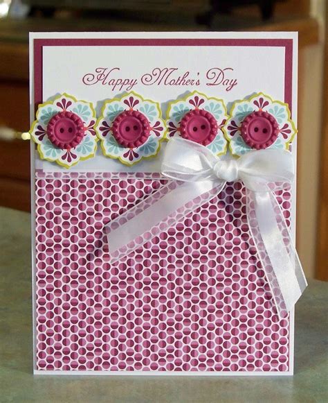With patterned paper, a few embellishments, and a little creativity, you can create a make your own paper flowers to dress up a diy mother's day card. Handmade Mother's Day Cards ~ Mother's Day 2014 | Gift ...