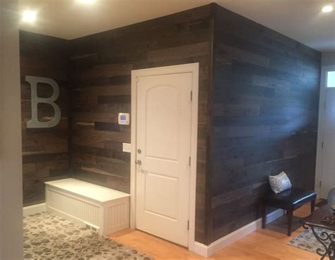 Maybe you would like to learn more about one of these? Peel and Stick Wood Wall Planks | Stick on wood wall, Wall ...