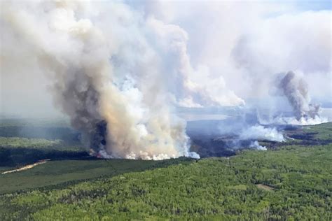 Wildfires Rip Across Canada As Temperature Records Smashed By Heat Wave