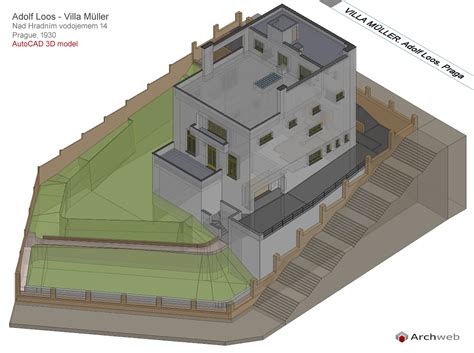 These cad drawings are available to purchase and download immediately! Muller house AutoCAD 3D