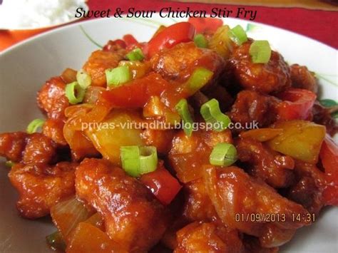 • braised pork belly cantonese style. Priya's Virundhu....: Cantonese Sweet and Sour Chicken Stir Fry - IFC1
