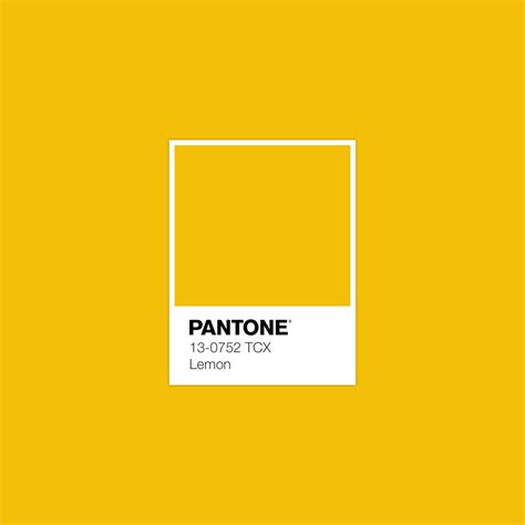 Pantone Lemon Yellow Pantone Pantone Colour Palettes Pantone