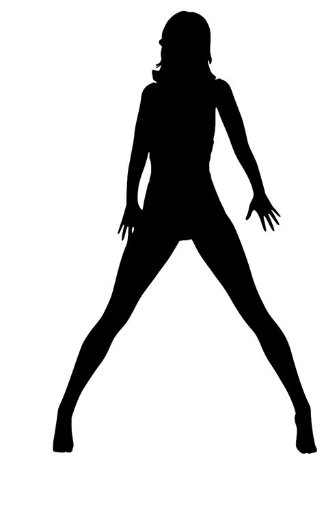 SVG desnudo lencería sensual niña Imagen e icono gratis de SVG