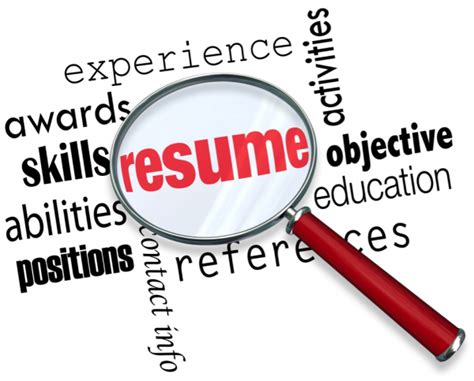 Preparing A Resumé Working In The Food Service Industry