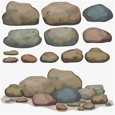 Best Boulder Rock Illustrations Royalty Free Vector Graphics And Clip