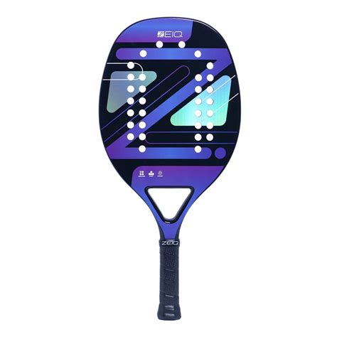 Raquete De Beach Tennis Pro Violet Zeiq Carbono K Zeiq