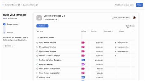 How To Use Asana Project Templates Product Guide • Asana Product Guide