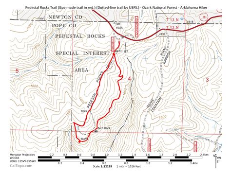 Pedestal Rocks Loop Trail Ozark Forest 2 Mi