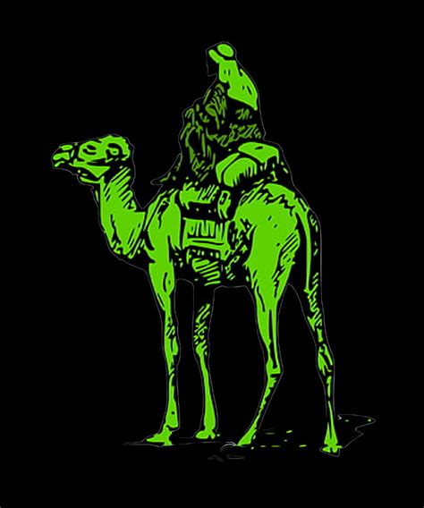 Dark Web Silk Road Camel Digital Art By CalNyto Pixels