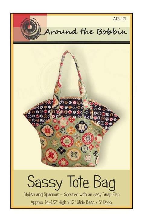 sassy tote bag craftsy bag pattern handbag sewing patterns tote bag pattern