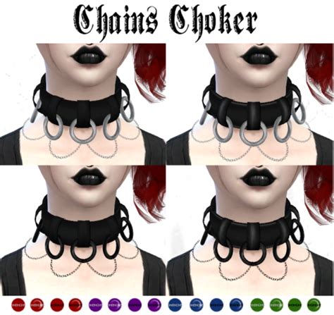 Chokers By Ladyhayny Sims Chokers Chain Choker