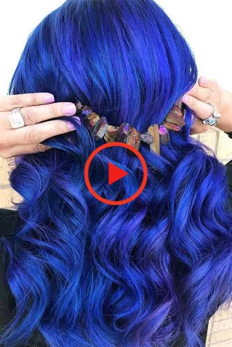 Blue Cobalt Shades In Hair Color Picture 1 Mermaid Hair Color Hair