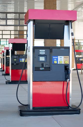 Gas Pump Unit At The Gas Station Stock Photo Download Image Now Istock