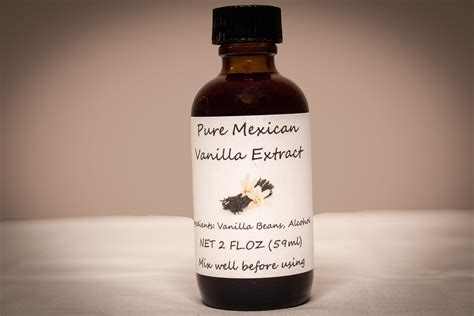 Pure Mexican Vanilla Extract Etsy