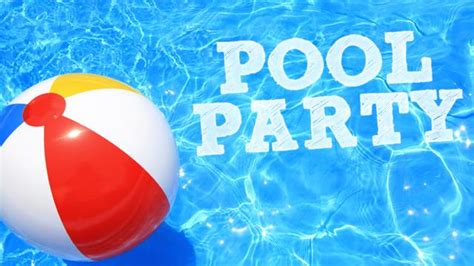 Save The Date Its Time For A Pool Party Greater Rochester Spina Bifida Association