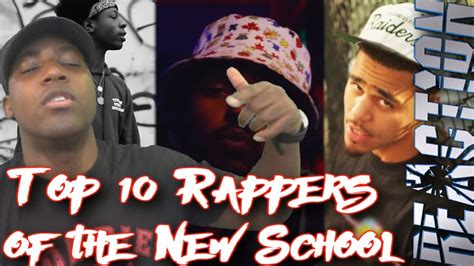 Top 10 Rappers Of The New School Reaction Youtube