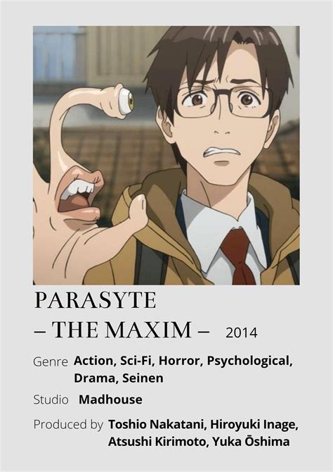 Parasyte The Maxim Parasyte The Maxim Anime Fandom Anime Shows