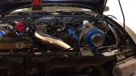 2014 Mustang Gt Coyote On3 Twin Turbo Build First Startup Youtube