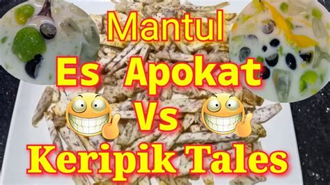 Bikin crem buat es : Bikin Keripik Tales Dan Es Alpokat||Buat Bekal Kerja - YouTube