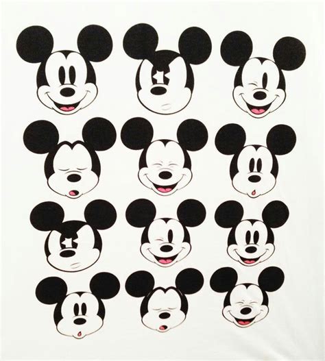 The Many Facial Expressions Of My All Time Favorite Mickey Mouse