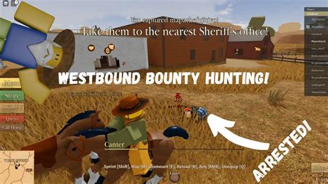 Roblox Westbound Bounty Hunting Youtube
