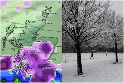 Scotland Weather Scots Set For More Snow And Ice Amid Weather Warnings As Icy Conditions To