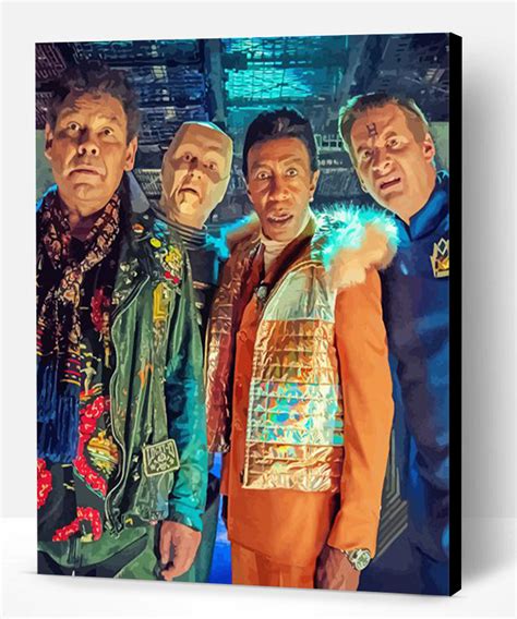 Red Dwarf Characters Paint By Numbers Paint By Numbers Pro