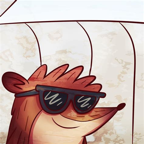 Rigby Is So Cool By Dirtyseagulls On Deviantart