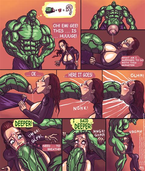 Hulk Vs Black Widow Page By Mnogobatko Hentai Foundry