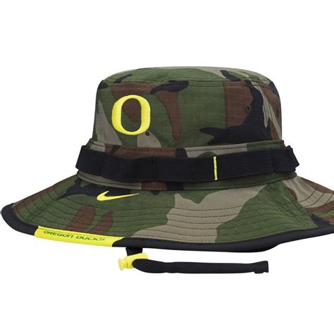 Nike Mens Camo Oregon Ducks Boonie Performance Bucket Hat Hats