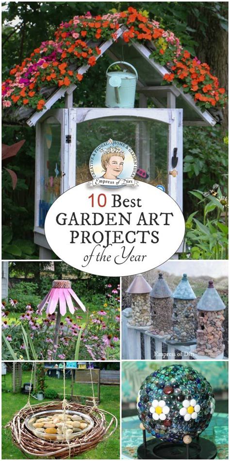50 Creative Recycled Garden Art Projects Empress Of Dirt Garden