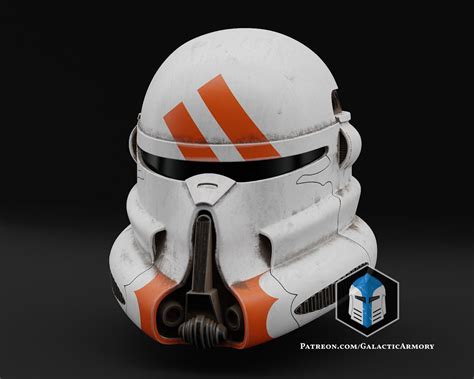 Airborne Clone Trooper Helmet 3d Print Files Galactic Armory