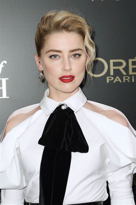 Amber Heard At 14th Annual Loreal Paris Women Of Worth Awards In New