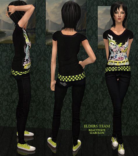 The Sims 2 Emo Clothes Downloads Mixeamber