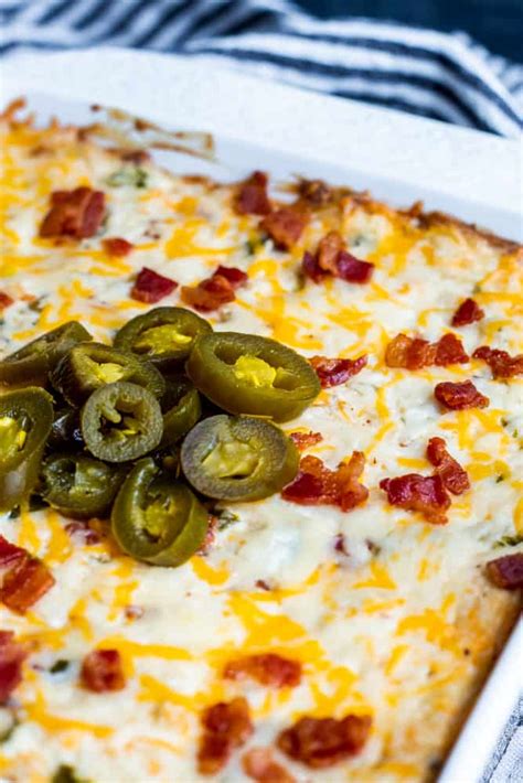 Jalapeno Popper Dip With Bacon Recipe Erhardts Eat