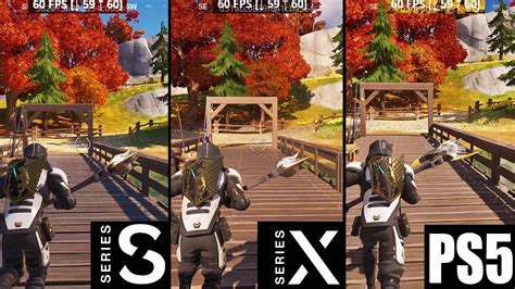 Series S Vs Series X Vs PlayStation Fortnite Chapter Graphics