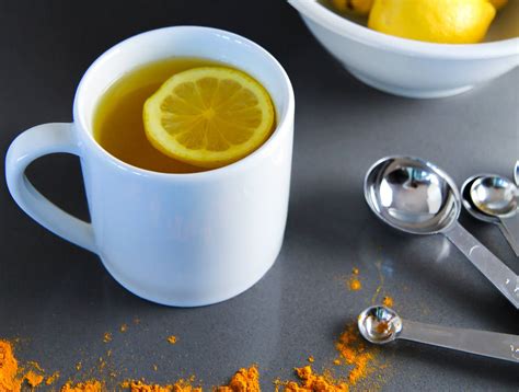 Turmeric And Lukewarm Lemon Water Best Herbal Health