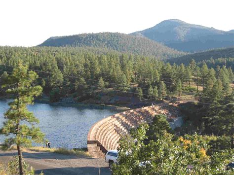 Lake santa fe dam is situated north of germantown hills, east of jerry e staab airport. Santa Fe Dam and Bill Williams Mountain, Williams, Arizona | Williams arizona, Santa fe dam ...