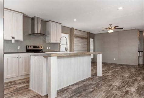 Double wides, or two section homes, are floor plans with two sections joined together to create a larger home. The Resolution - RSV16763X (2019) - 3 Bed 2 Bath Mobile ...