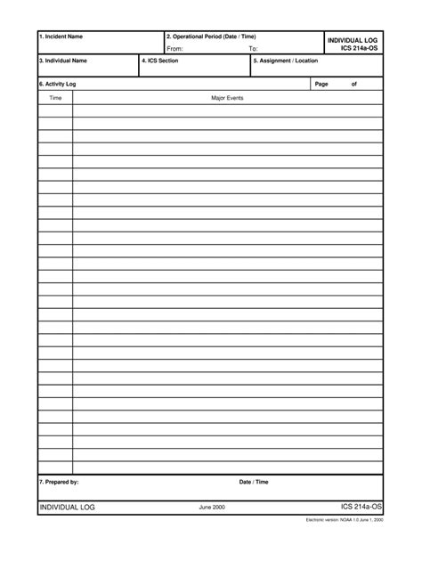 Ics Forms In Word Format Fill Online Printable Fillable Blank