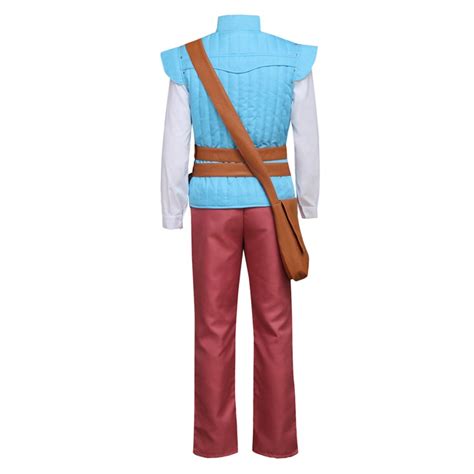 Cosplaydiy Mens Suit For Tangled Prince Flynn Rider Cosplay Costume