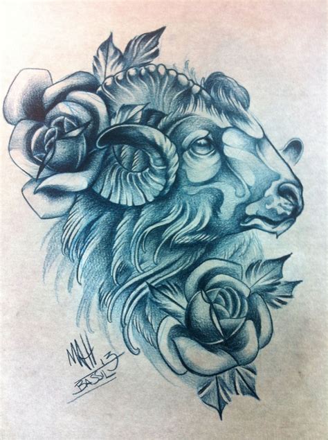 For Thr Aries Aries Tattoo Ram Tattoo Goat Tattoo