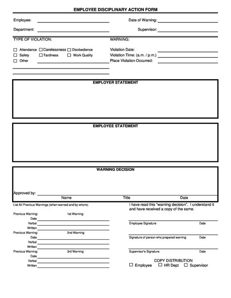 Everything You Need To Know About Employee Write Up Forms