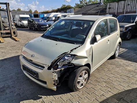 Daihatsu Sirion 2 1 3 16V DVVT Sloopvoertuig 2008 Groen