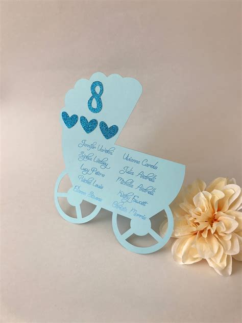 21 ideas for hosting a spectacular shower. Baby Shower Seating Chart Baby Shower Place Cards Baby | Etsy